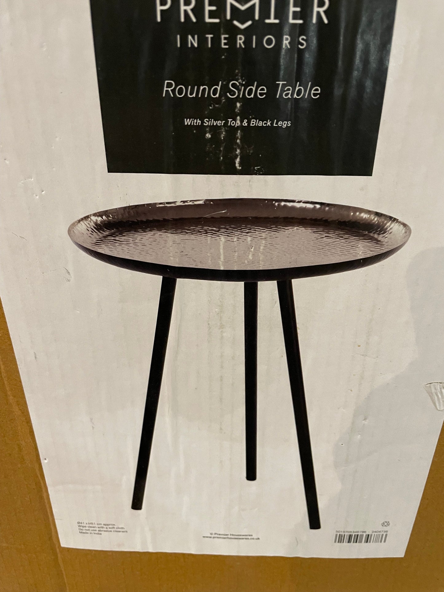 Tri leg Side Table Complements clearance Instore