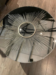 Spiky  square silver  mirror Instore only last one