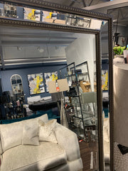 Mercer beaded mirror large REDUCED  clearance pieces