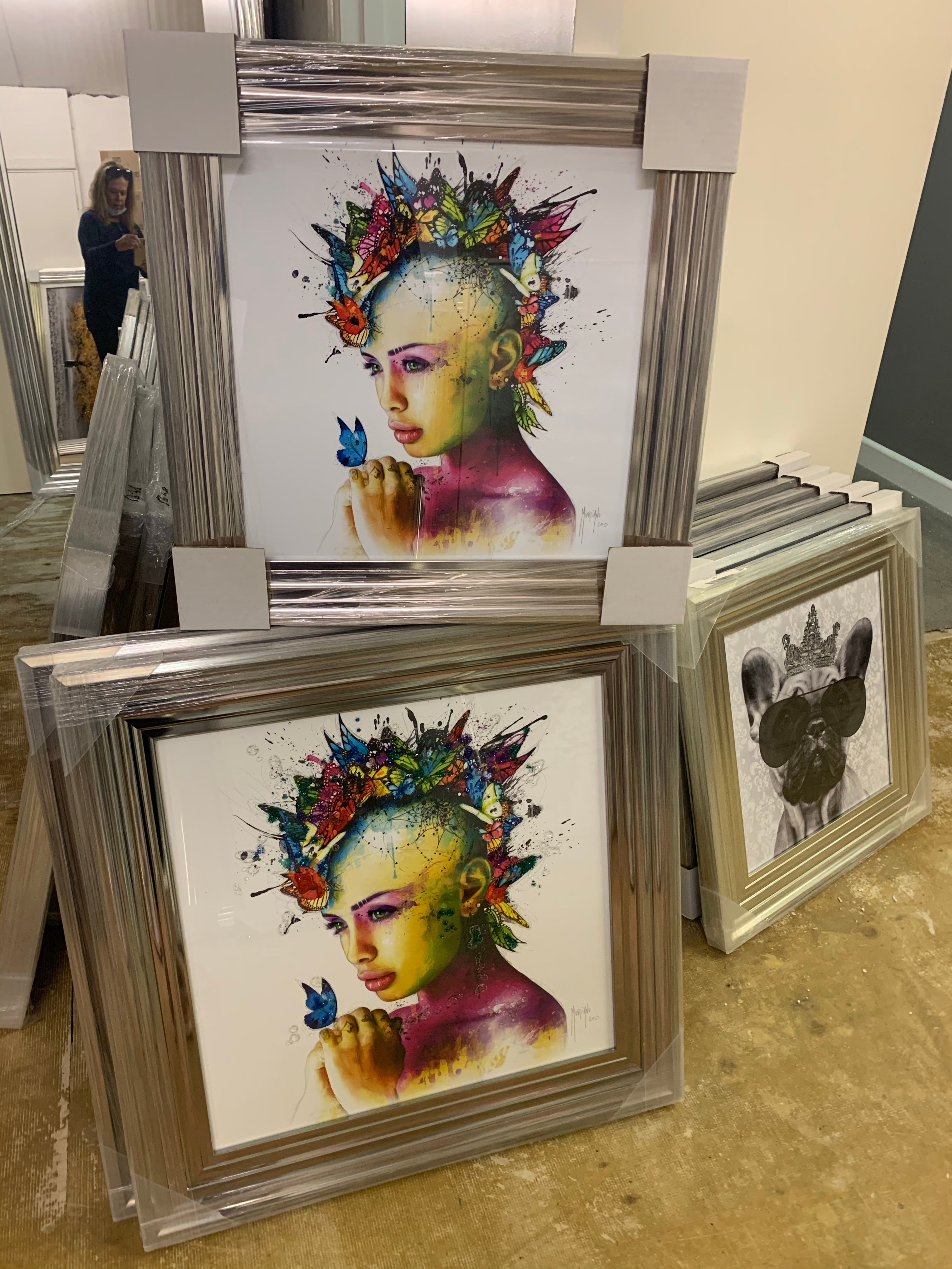 Murciano  Power of Love  cushion or picture Collect in outlet