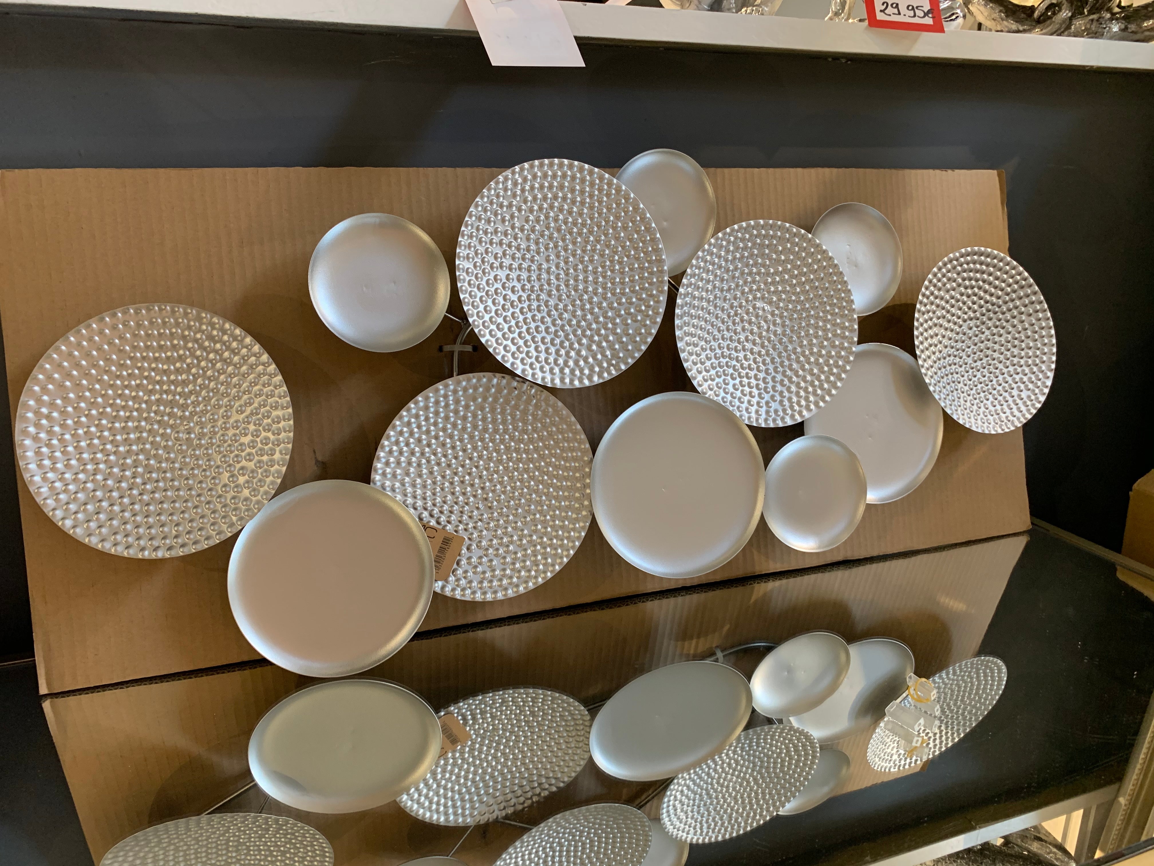 Circles wall art  available in outlet store