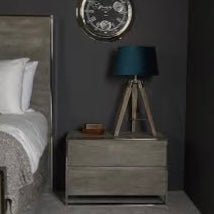 Diageo  Bedside  wide  cabinets top quality with 2 drawers clearance offer Instore only