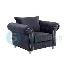 Olympia armchair or footstool   navy CLEARANCE price . purchase instore only