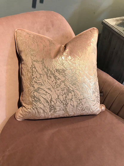 Stardust Blush Pink Cushion 43x43cm