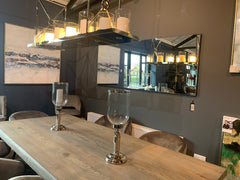 Renaissance  Provence Dining Table solid oak kiln dried top of the range dining table