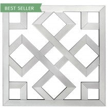 Manhattan large geo mirror reduced  disposal sale instore purchase