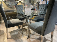 Kalmarris  Glass Rectangular coffee  Table LESS THAN HALF PRICE  new in carton instore purchase