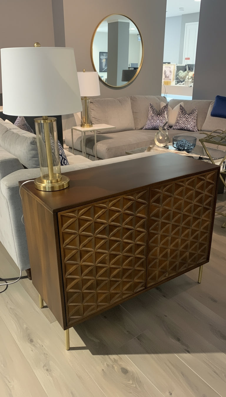 New York Sideboard with 2 doors clearance SALE. Purchase Instore only on display