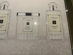 Jo Malone mirrored framed  perfume  picture fabulous !  INSTORE PURCHASE