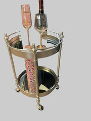 1 only ex display Round  October drinks trolley  / side table available Instore only . All sold as seen