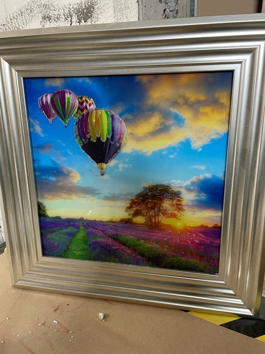 Hot Air Picture size 52 x 52 cm LAST ONE click n collect