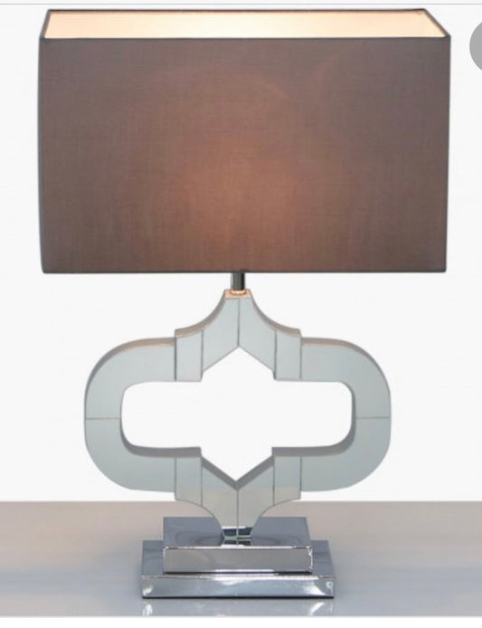 Marrakech mirror lamp including shade 63.5 cm Last One reduced to clear