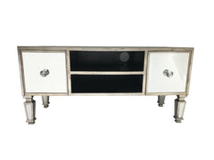 Mirrored  TV media unit 140 clearance for instore purchase only ( unboxed) for collection