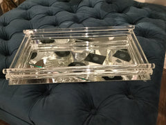 Mirrored and acrylic tray  reduced CLICK N COLLECT
