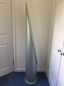 Floor standing mirror in silver ( lipstick model 141) collect only no exchange clearance