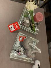 Mirrored and acrylic tray  no 85 INSTORE Payment ONLY