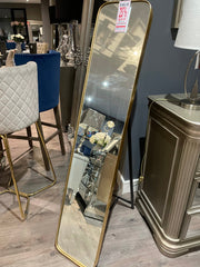 Arlene 150 cm silver dressing mirror with stand clearing at €69.95.  Pay Instore only