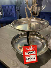 Nickel Cake plate CLEARANCE OFFER