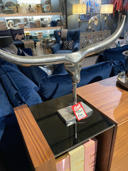 Metal   Cow Bull Head with horns for Collection LAST of stock