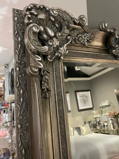 Regal ornate x large mirror  silver framed