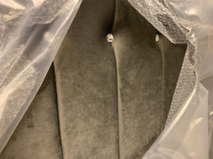 Venture headboard clearance selection  Single grey sold as seen view in depot