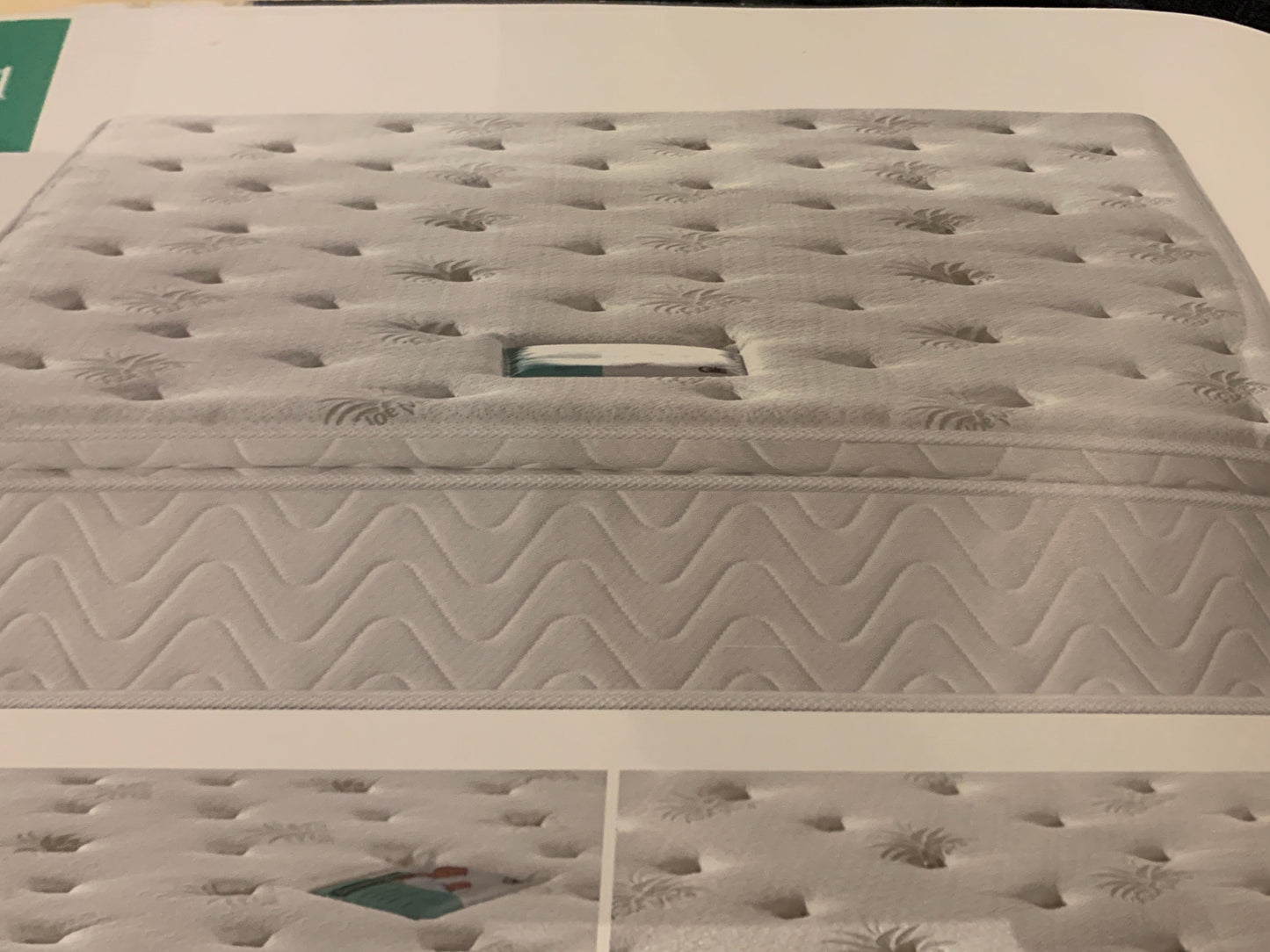 Gala 02 Aloe Vera pocket sprung mattress available in 4 sizes