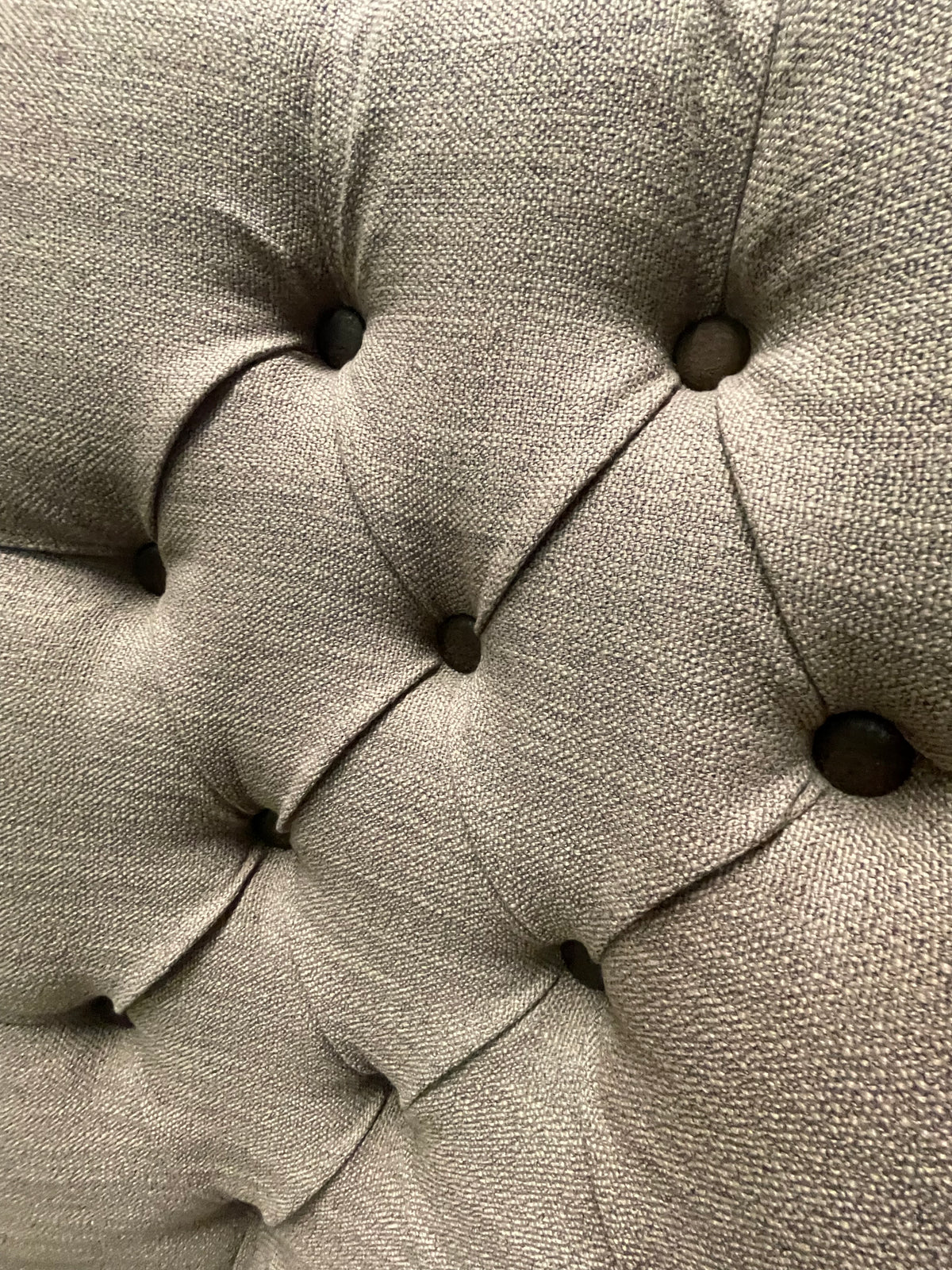 Hunter occasional chair less than HALF PRICE linen with contrast piping Instore only