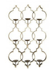 Gold Marrakech Tealight candle wall sconce 9 REDUCED