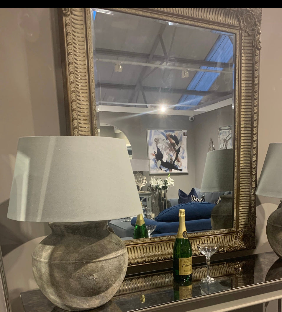 Simply fabulous oversized  carved mirror 155 x 135 cm reduced