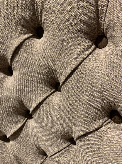 Monty Velvet large Dining  Bedtoom chair deep button back Coffee