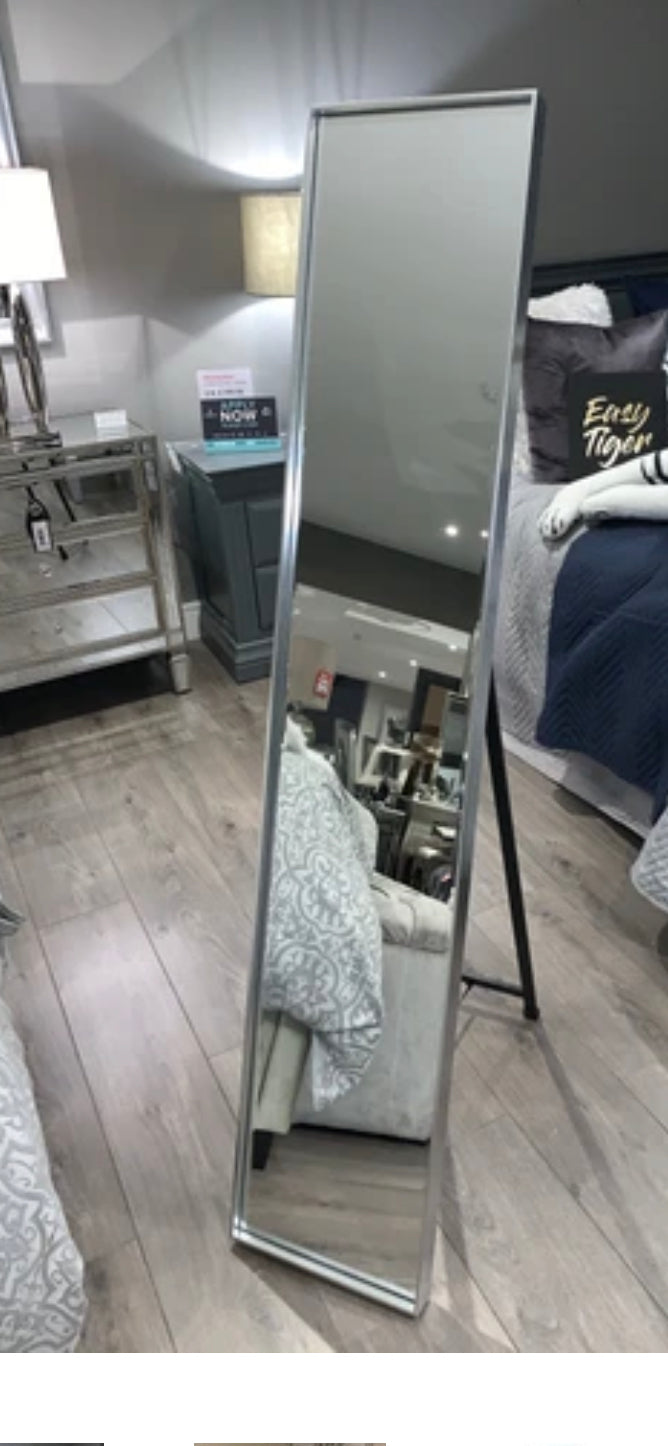 Arlene 150 cm brushed frame dressing mirror Instore only