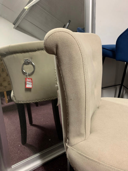 Sandringham Linen ring back chair Warehouse clearance !!