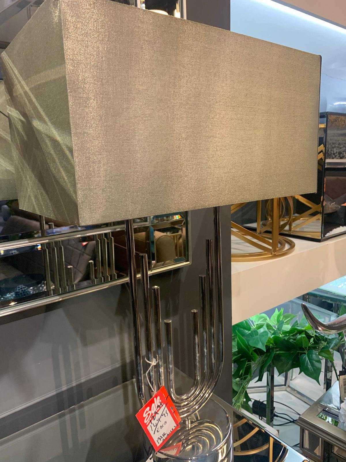 Chelsea table lamp clearance offer half price Instore