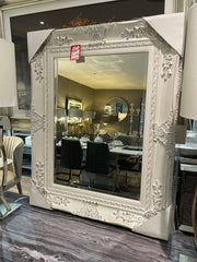 White French style mirror last one to clear