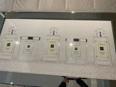 Jo Malone mirrored framed  perfume  picture fabulous !  INSTORE PURCHASE