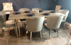 Tuscan Large solid  wood dining table   Sale price View and purchase INSTORE only