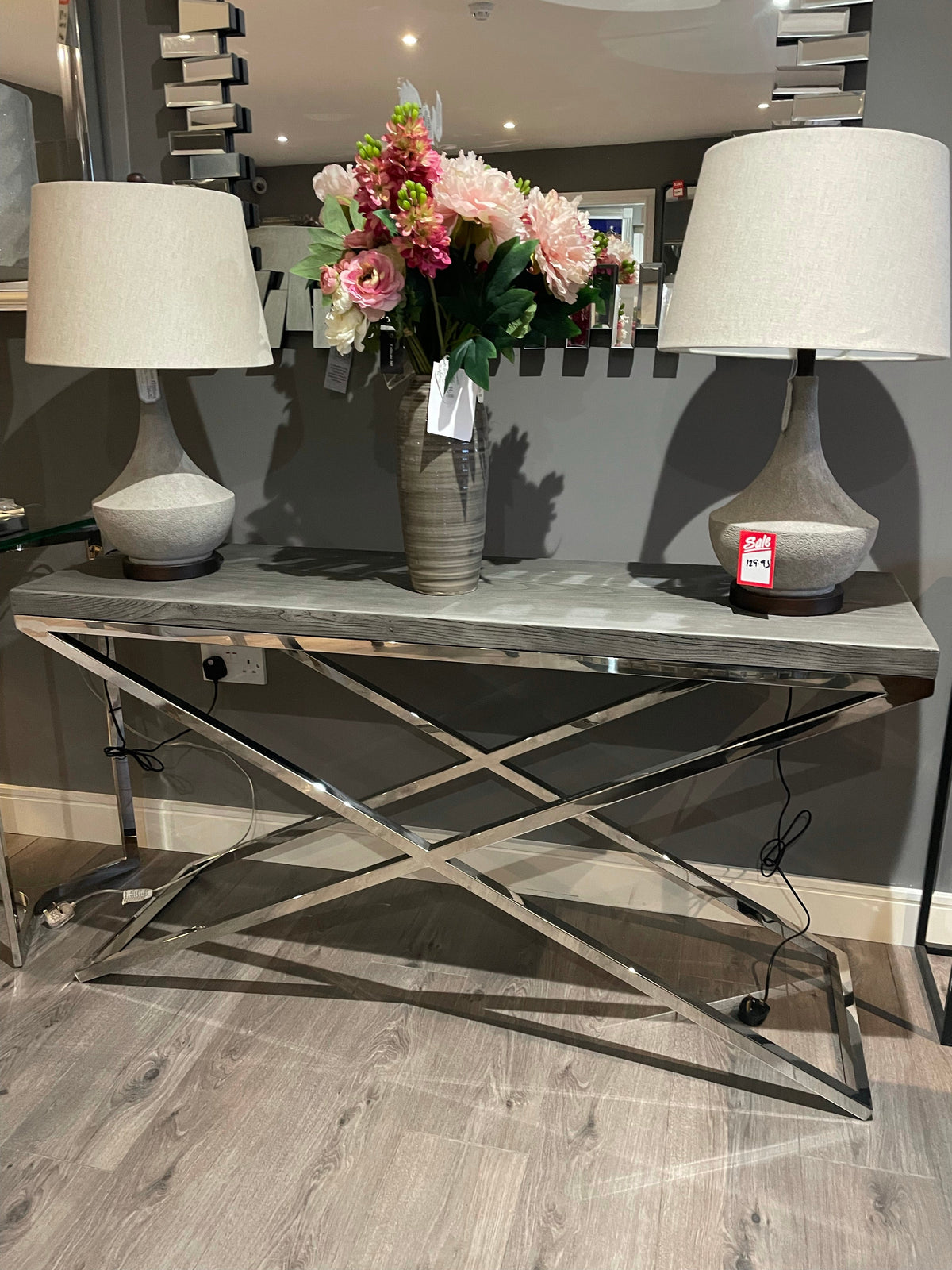 Tephra large console  table last one clearance