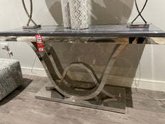 Jupiter 140cm Marble Console table   Massive reduction instore !