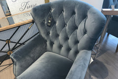 Marseilles Belfield Wingback Chair in Berry or grey massive reductions