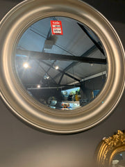 Round champagne 90 cm beaded mirror special value