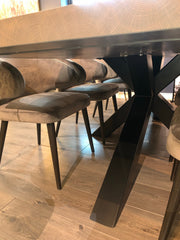 Renaissance  Provence Dining Table solid oak kiln dried top of the range dining table