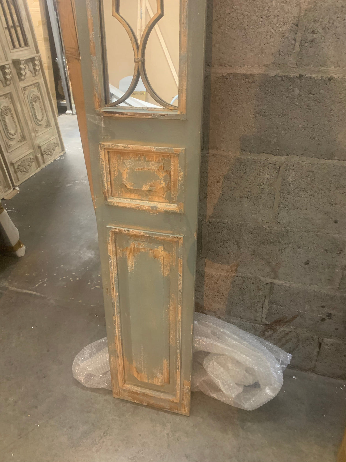 Rustic Mirror Door mirror sold as seen