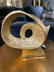 Gold sculpture