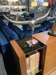 Metal   Cow Bull Head with horns for Collection LAST of stock