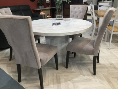 Pembroke   taupe carver dining armchair taupe reduced