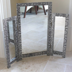 Embossed Tri mirror Instore purchase