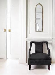 Moroccan style mirror with brushed gold frame clearance instore