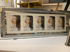 Milano diamante collage to hold 5 photos reduced to clear  sold as seen COLLECT ONLY Instore purchase only clearance