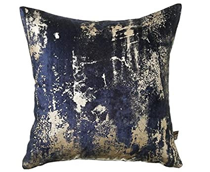 Moonstruck  Navy Cushion  45 x 45     or 58x58cm