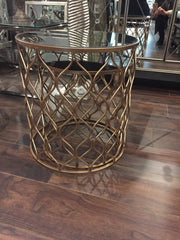 Avantis October Table set of 2 Copper Gold tables Clearance for collection Save  100